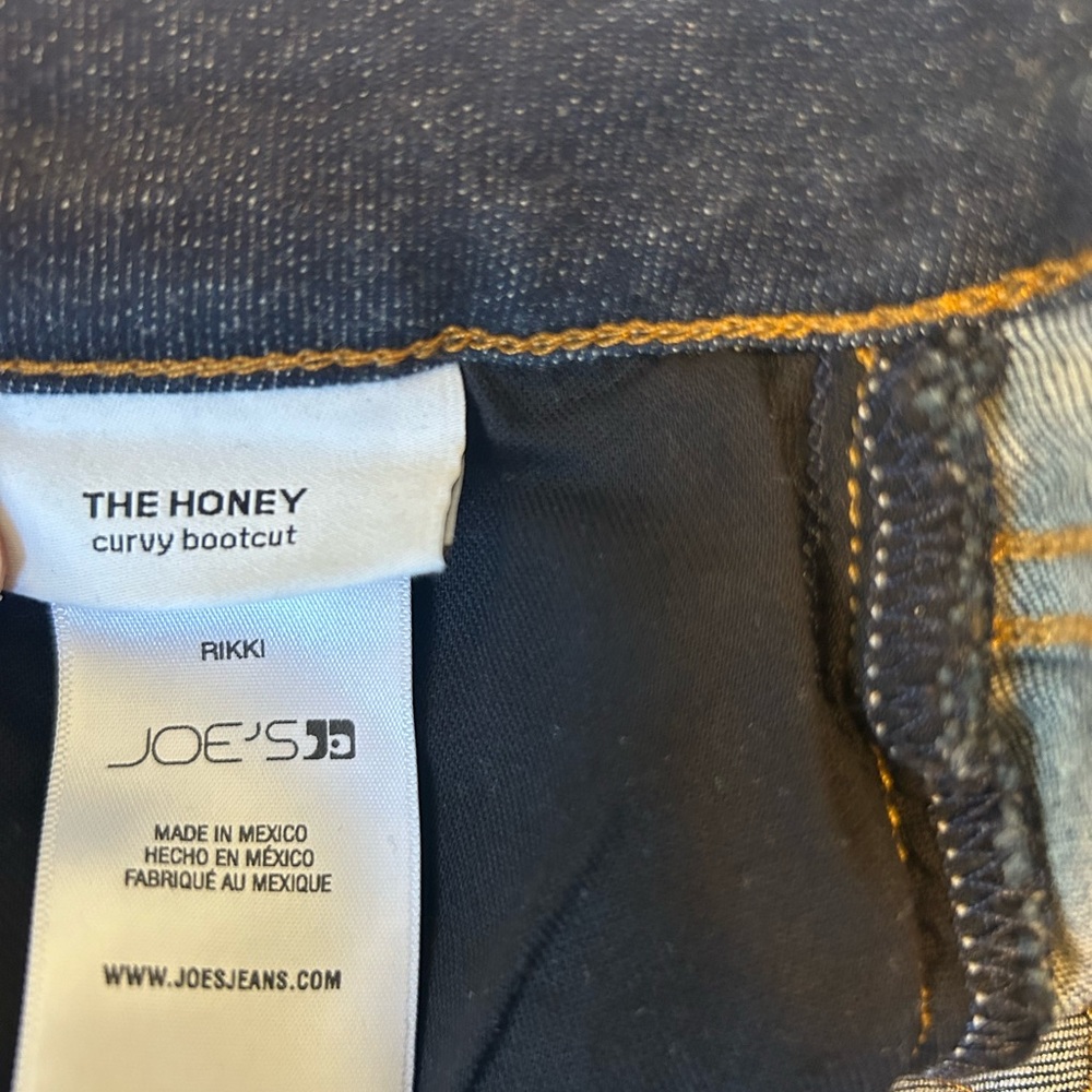 Joe's Jeans Women's Boot Cut in Dark Blue - Picture 6 of 7